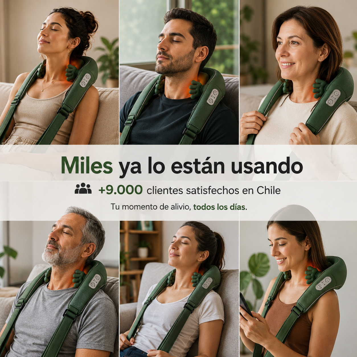 Masajeador Cervical Inteligente BioRelax