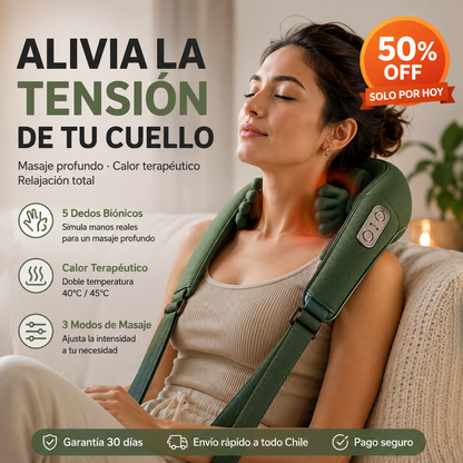 Masajeador Cervical Inteligente BioRelax