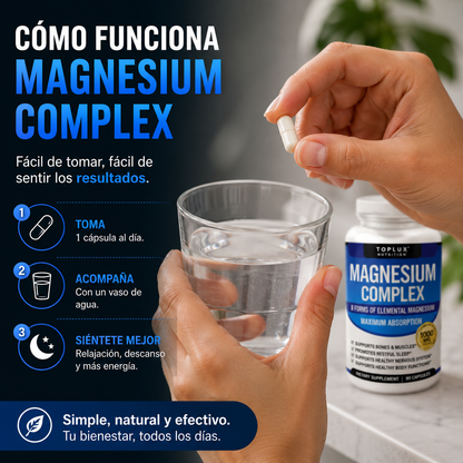 MAGNESIO COMPLEX 🇺🇸 1000 MG