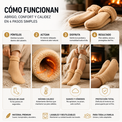 💥 Pack Calceta termica "ThermaSoft"  Pagas 6, recibes 12 pares
