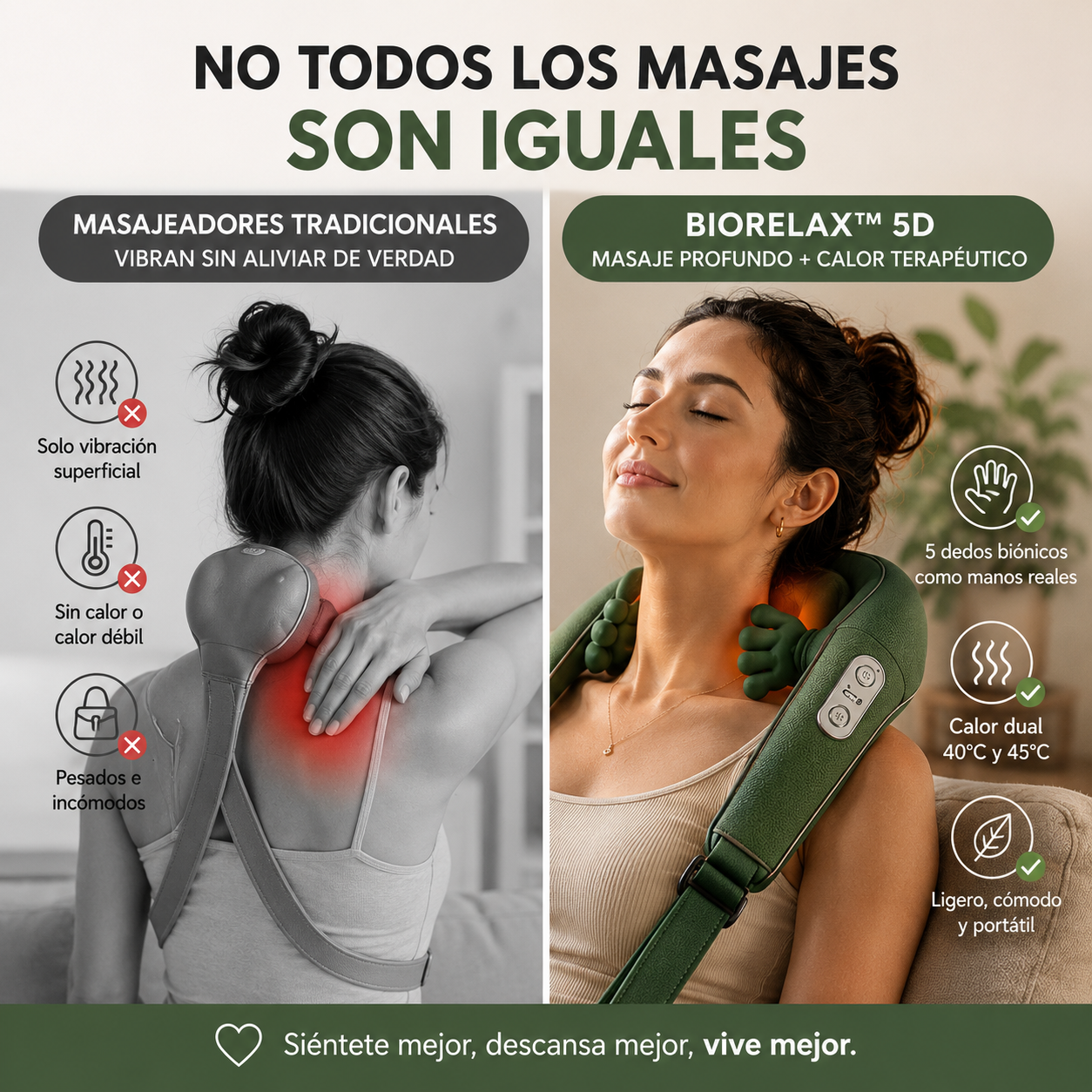 Masajeador Cervical Inteligente BioRelax