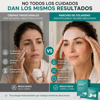 Parches colageno absorbentes