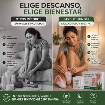 PARCHE KINOKI 5 cajas y te REGALAMOS 5 cajas 🔥 100 UNIDADES 🔥