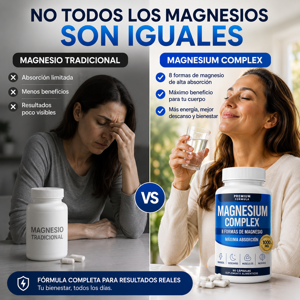 MAGNESIO COMPLEX 🇺🇸 1000 MG